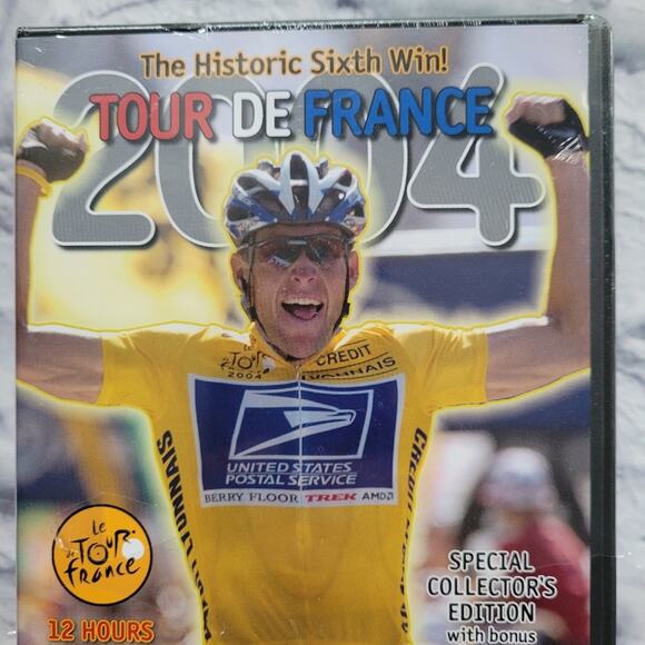 Sealed 2004 Tour de France Lance Armstrong Special Collectors Edition DVD - Picture 3 of 8